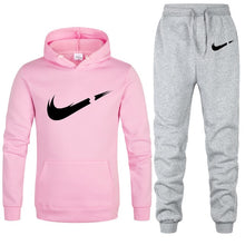 Load image into Gallery viewer, Free Shipping New 2019 Brand Tracksuit Fashion Hoodies Women Sportswear Two Piece Sets Fleece Thick hoody+Pants Sporting Suit