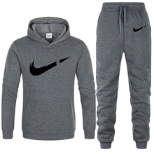 Load image into Gallery viewer, Free Shipping New 2019 Brand Tracksuit Fashion Hoodies Women Sportswear Two Piece Sets Fleece Thick hoody+Pants Sporting Suit
